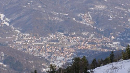 vista garessio dalle piste